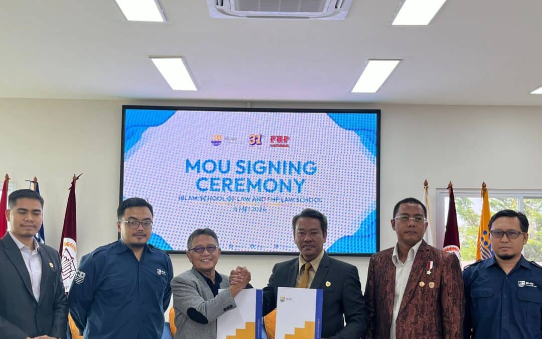 Penandatanganan MOU antara STIH IBLAM dan FHP Law School